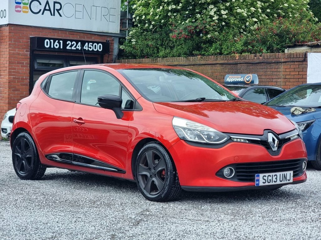 Renault Clio 0.9L Dynamique Medianav Red