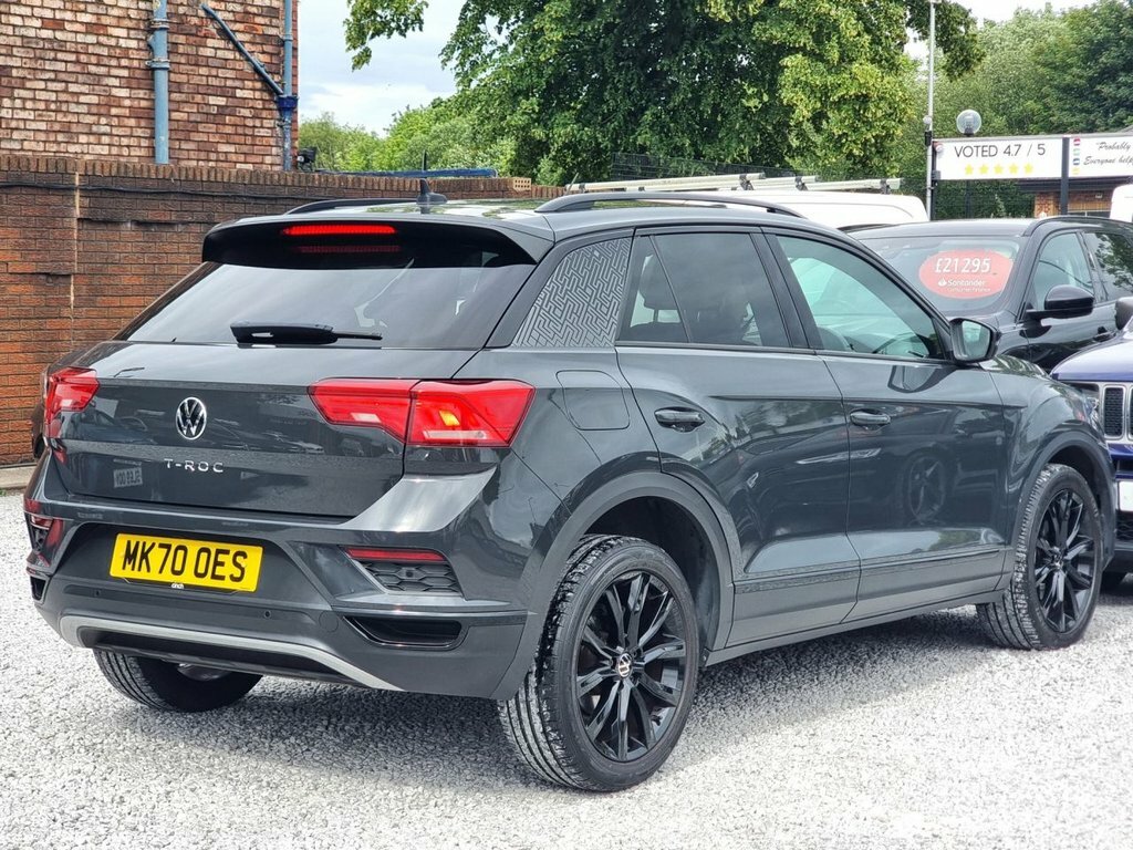 Volkswagen T-Roc 1.5L Black Edition MK70OES Grey #5