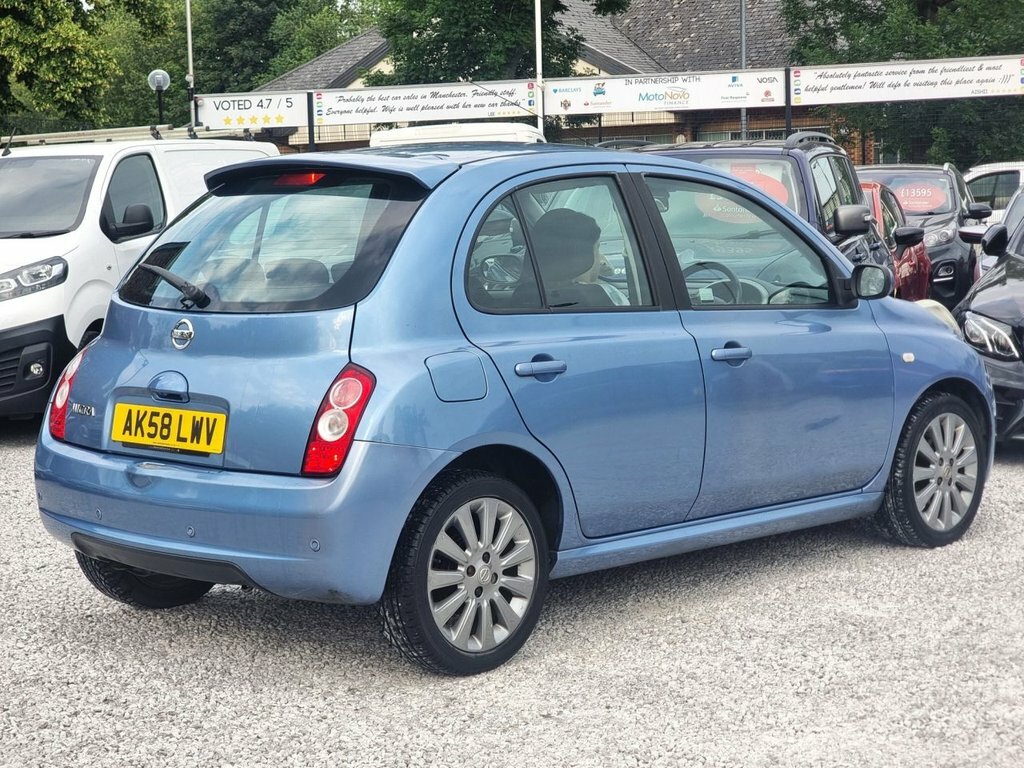 Nissan Micra 1.4 16V Tekna Blue #5