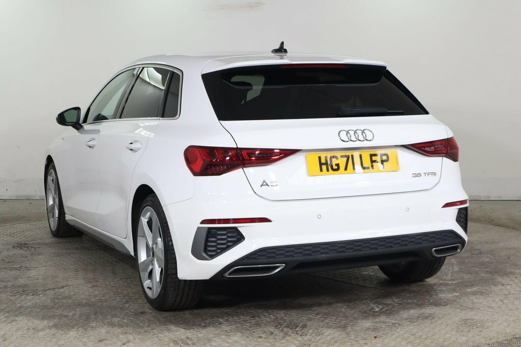 Audi A3 1.5L S Line White #4