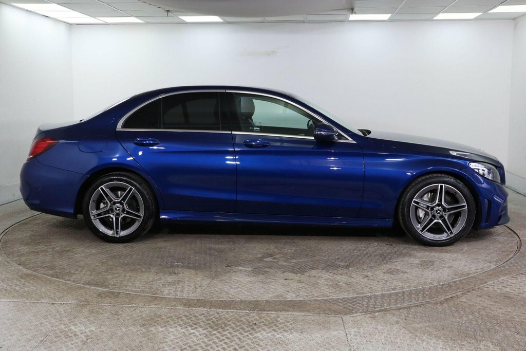 Mercedes-Benz C Class C220d Se Blue #7