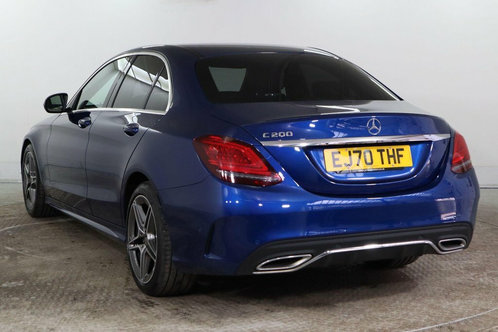 Mercedes-Benz C Class 1.5L Amg Line Blue #4