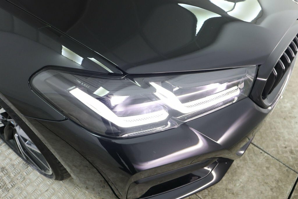 BMW 5 Series 530E Se Saloon Blue #56