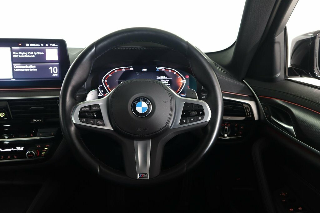 BMW 5 Series 530E Se Saloon Blue #54