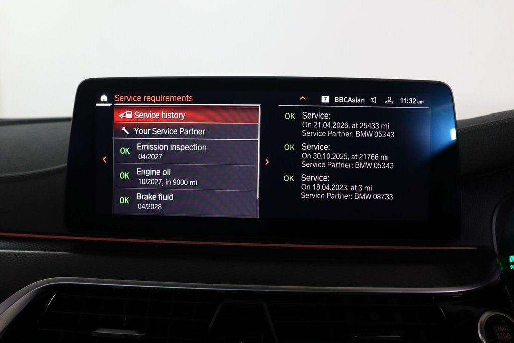 BMW 5 Series 530E Se Saloon Blue #40