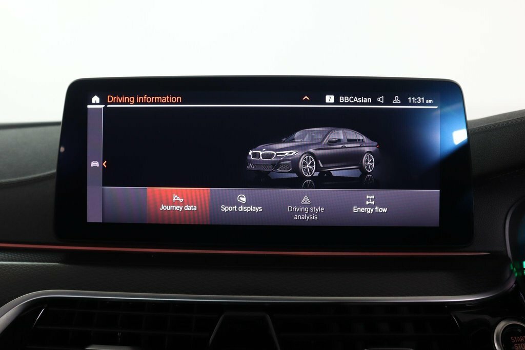 BMW 5 Series 530E Se Saloon Blue #39