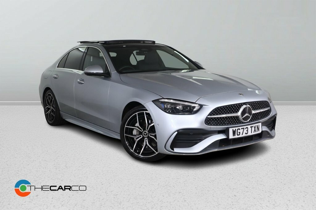 Mercedes-Benz C Class 2L Amg Line WG73TXN Silver