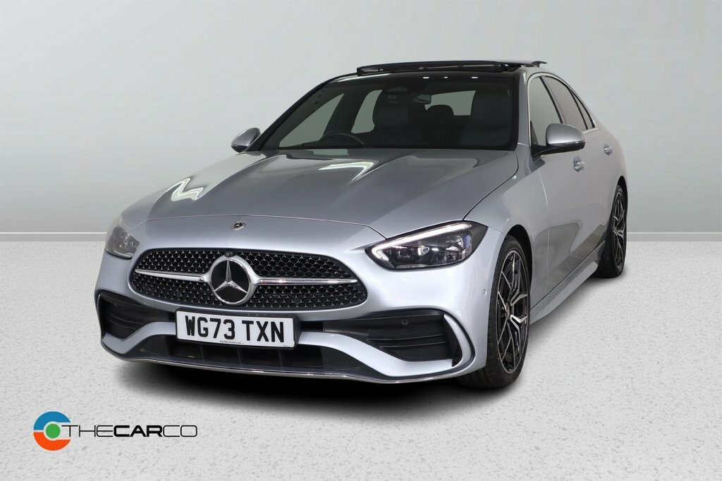 Mercedes-Benz C Class 2L Amg Line WG73TXN Silver #4