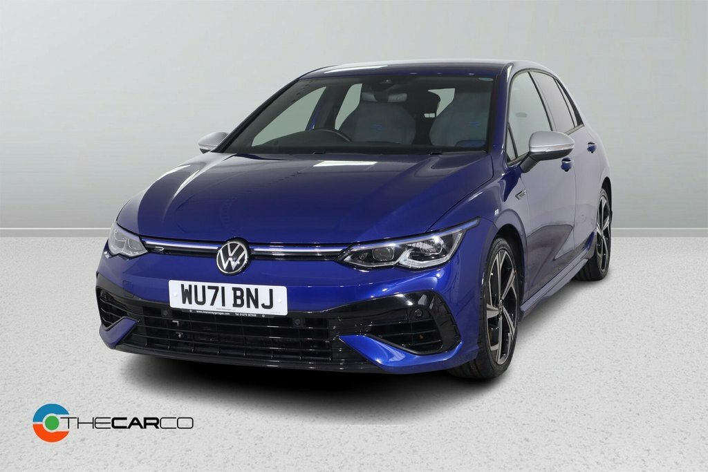 Volkswagen Golf 2L R WU71BNJ Blue #4