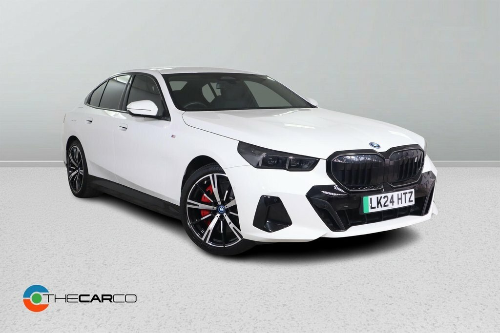 BMW i5 Saloon White