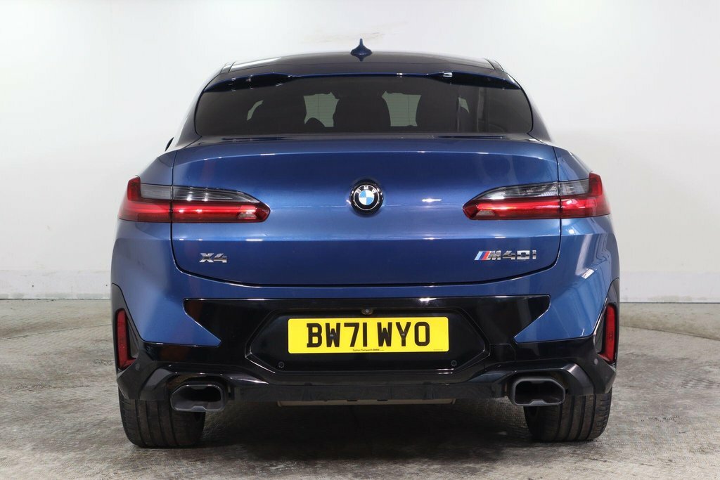 BMW X4 Suv Blue #6