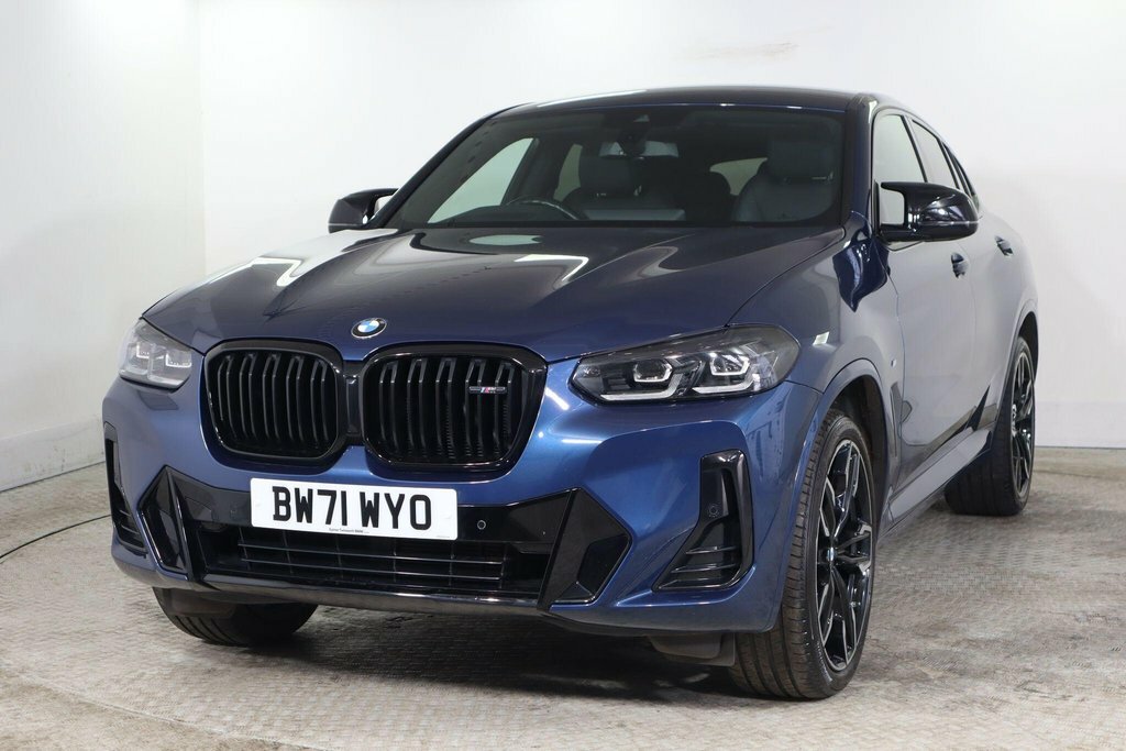 BMW X4 Suv Blue #3