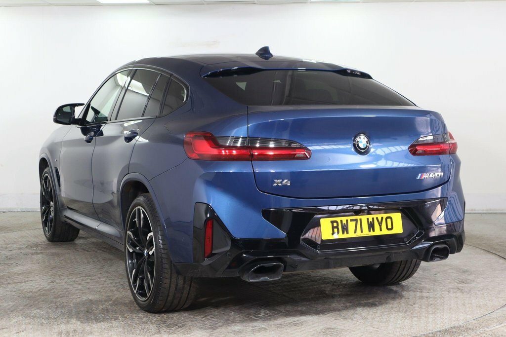 BMW X4 Suv Blue #4