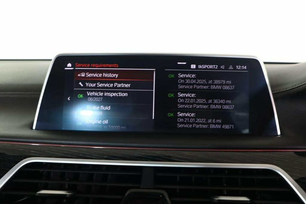 BMW 7 Series M Sport Black #41