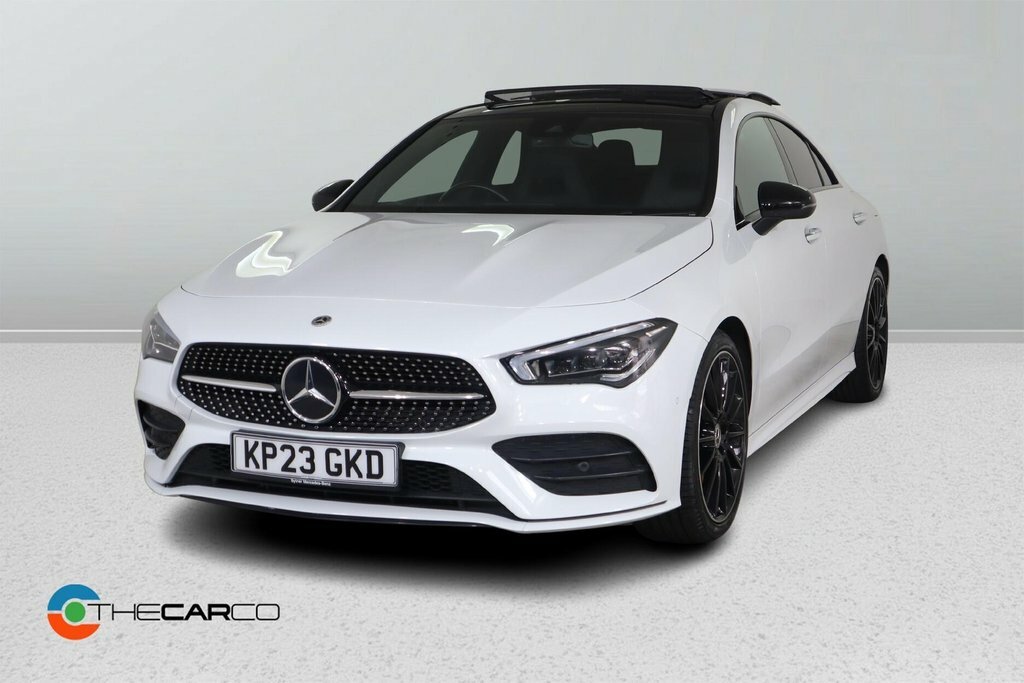 Mercedes-Benz CLA Class 1.3L Amg Line Night Edition White #4