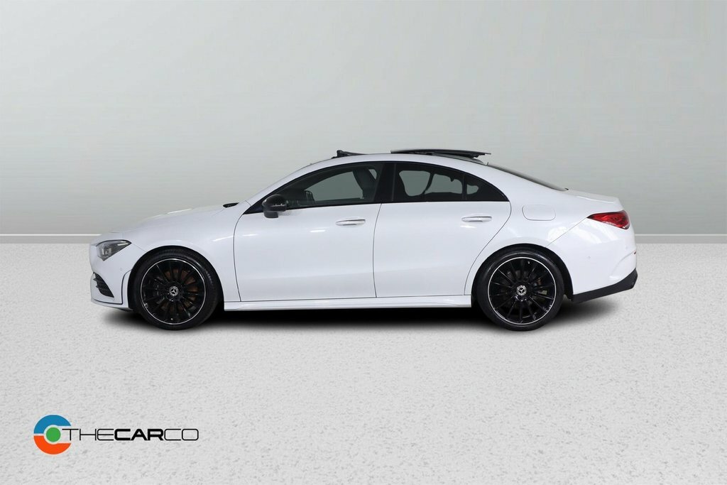 Mercedes-Benz CLA Class 1.3L Amg Line Night Edition White #6