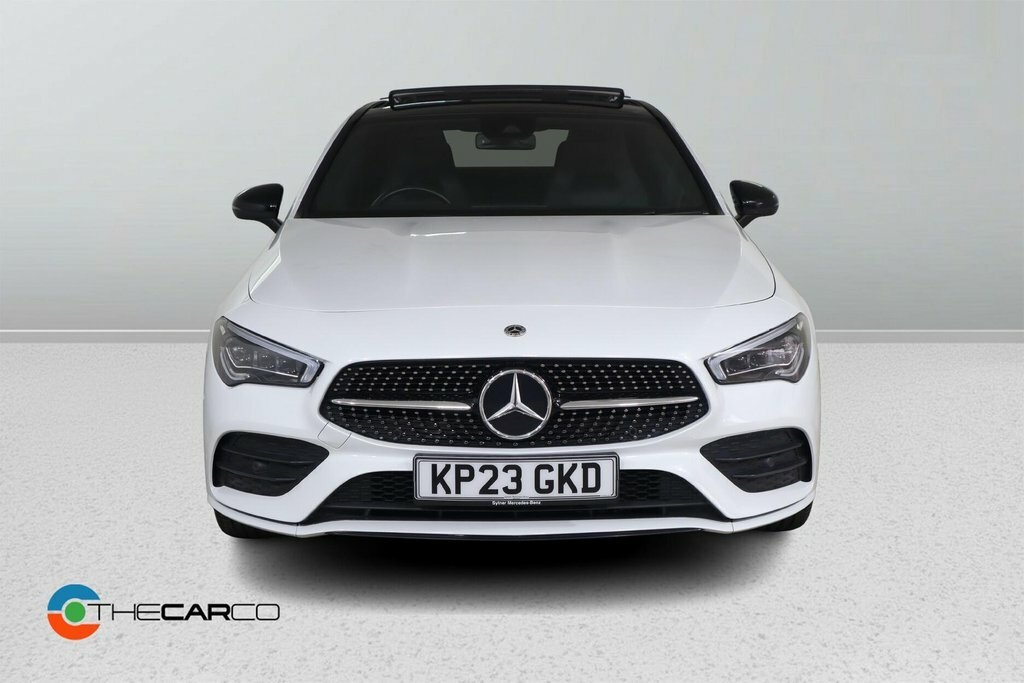 Mercedes-Benz CLA Class 1.3L Amg Line Night Edition White #3