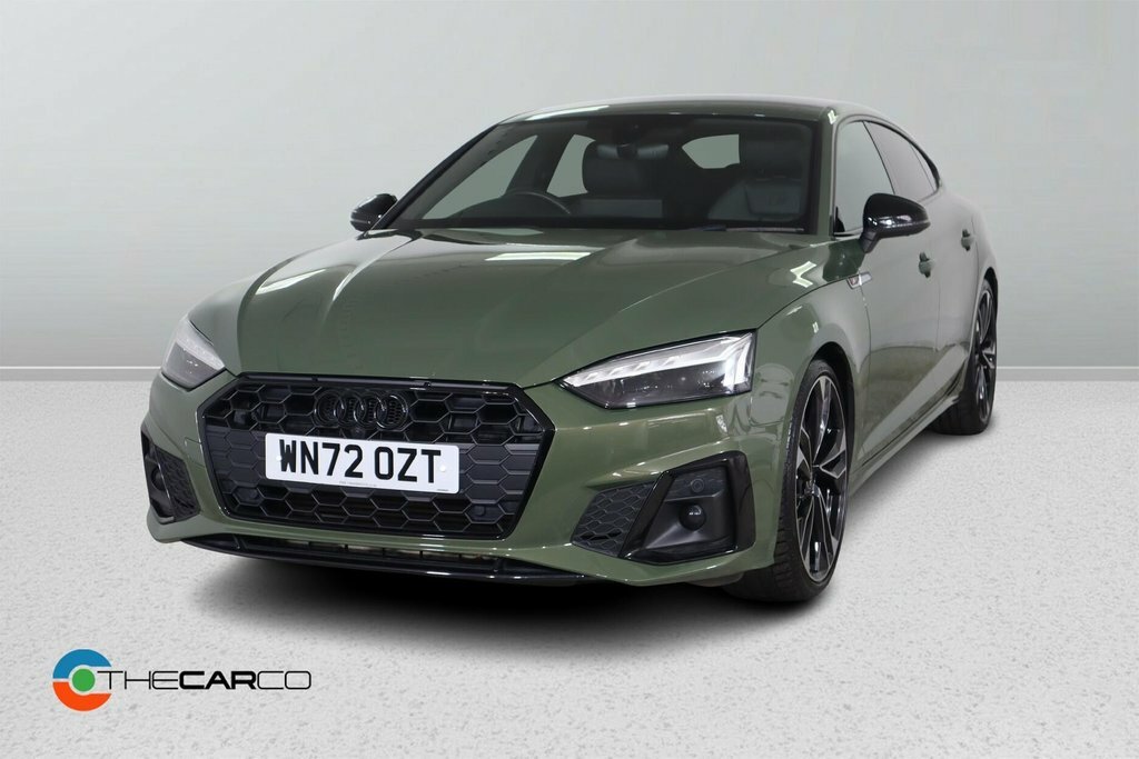 Audi A5 2L Black Edition Green #4