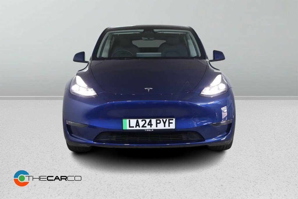 Tesla Model Y Suv Blue #3
