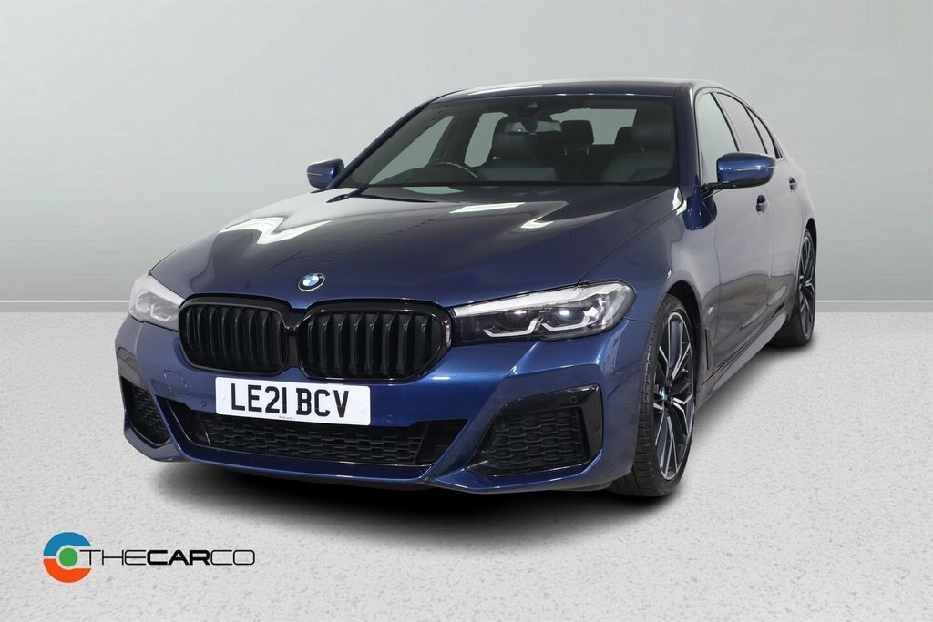 BMW 5 Series 2L M Sport LE21BCV Blue #4