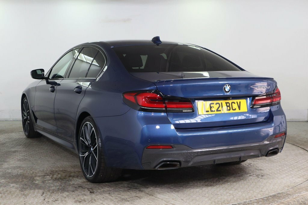 BMW 5 Series 2L M Sport Blue #4