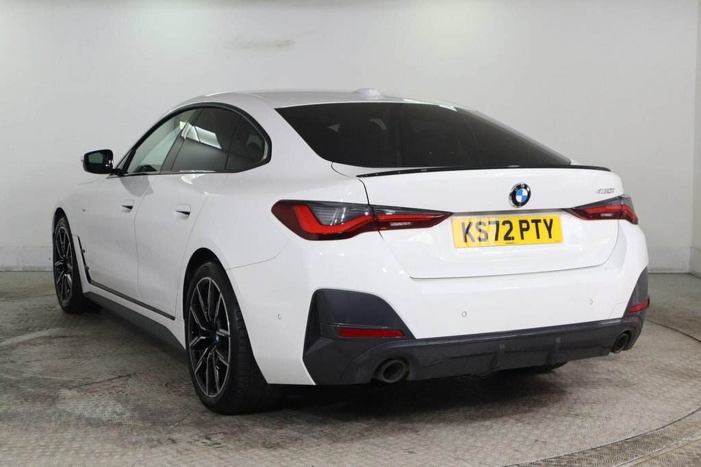 BMW 4 Series Gran Coupe 2L M Sport White #4