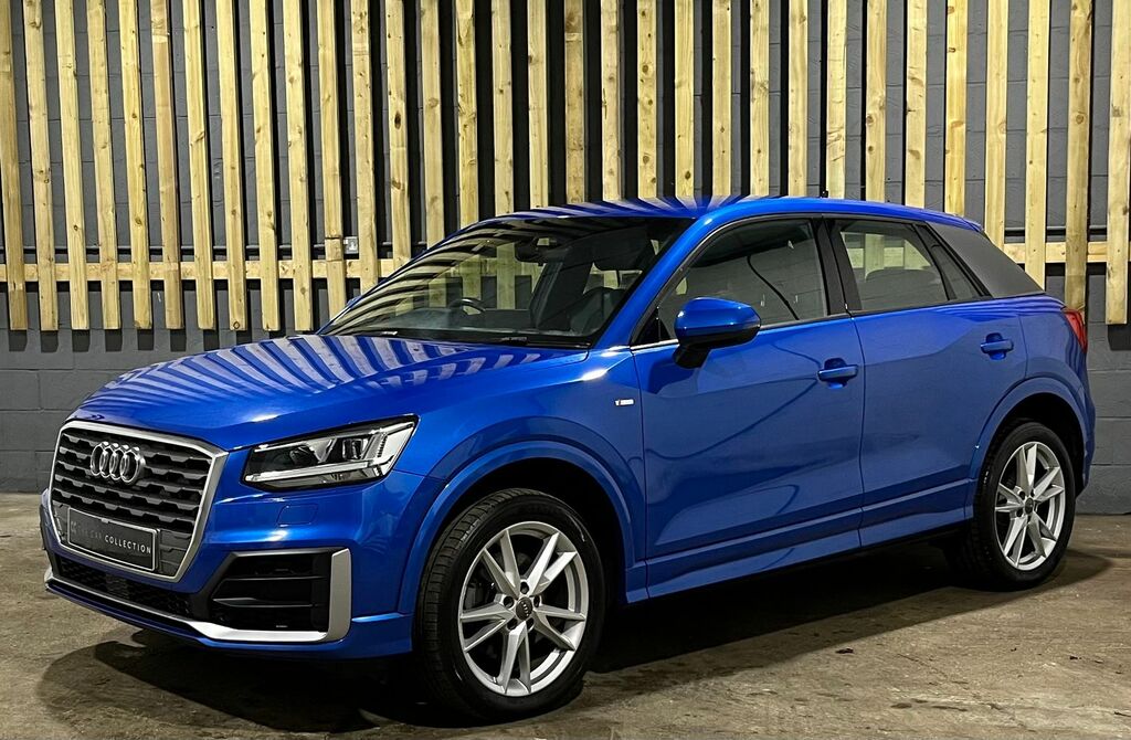 Audi Q2 1.6 Tdi 30 S Line Suv Euro 6 S EY19ZBW Blue #3