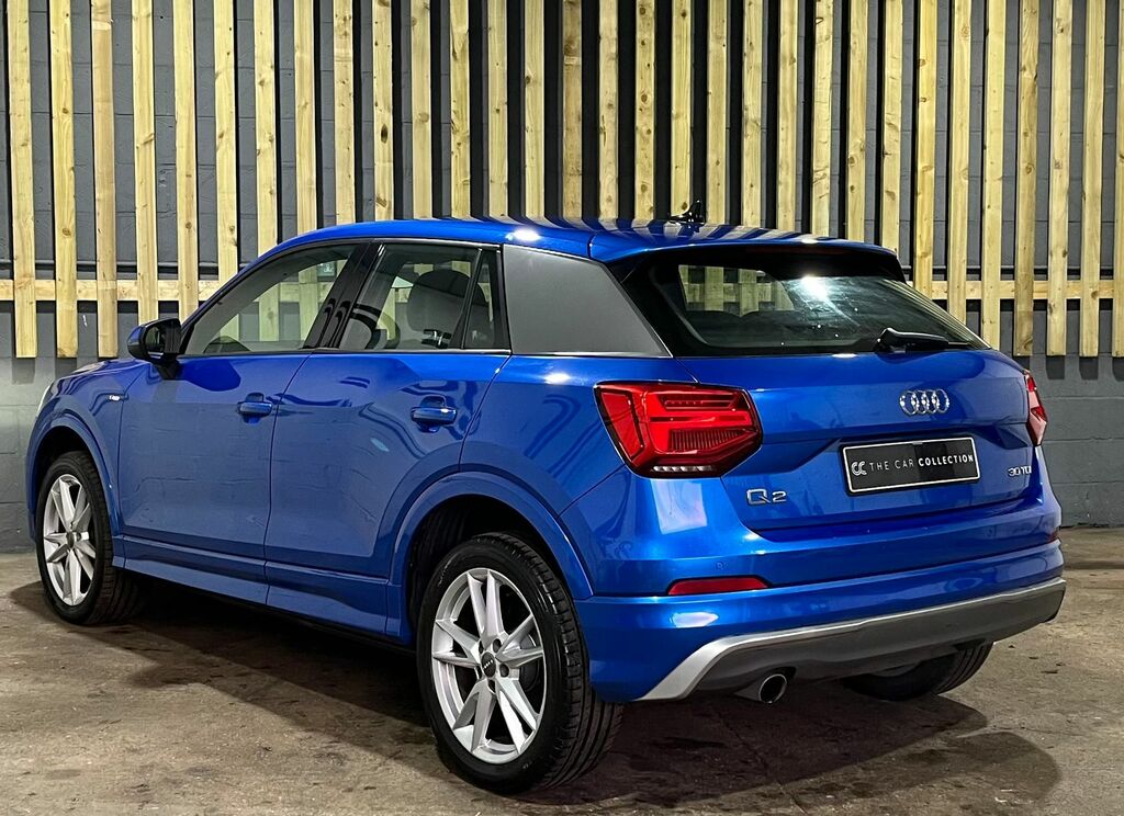 Audi Q2 1.6 Tdi 30 S Line Suv Euro 6 S EY19ZBW Blue #5