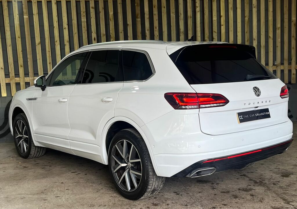 Volkswagen Touareg 3.0 Tdi V6 R-line Suv Tiptronic 4Motion CY68ENR White #5