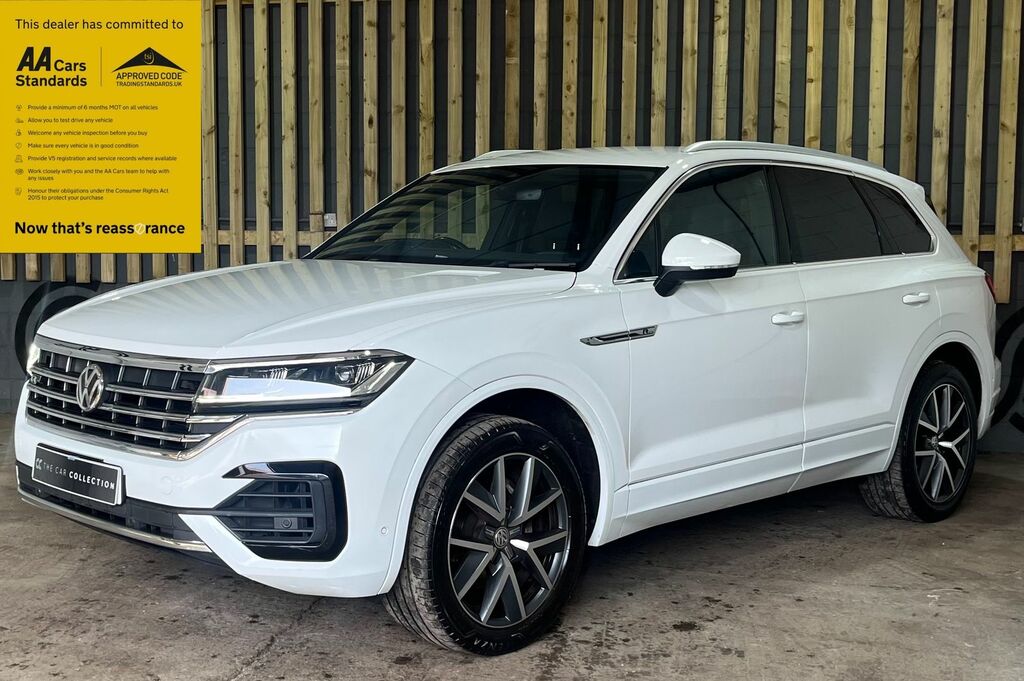 Volkswagen Touareg 3.0 Tdi V6 R-line Suv Tiptronic 4Motion CY68ENR White #3