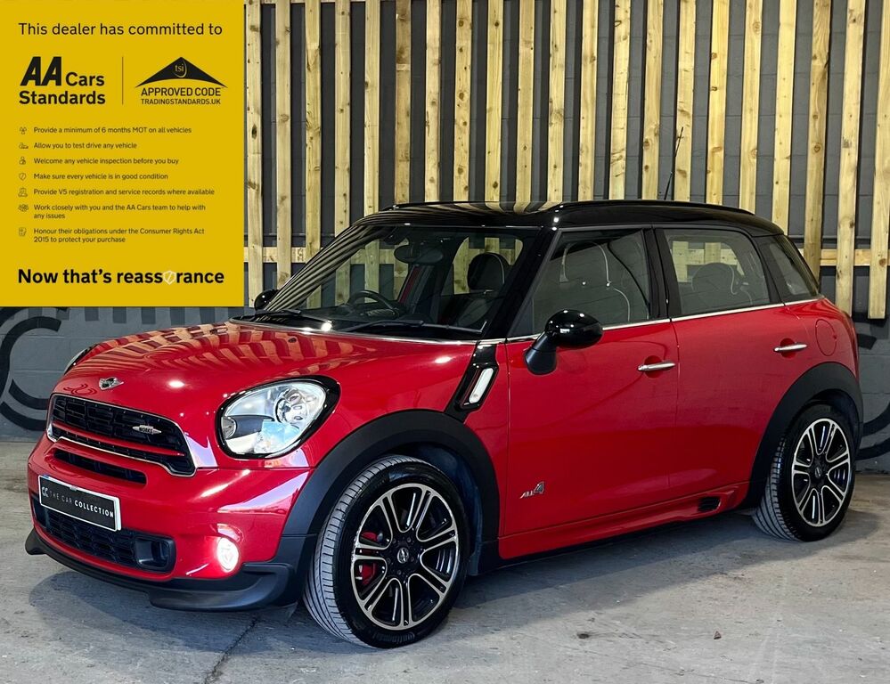 Mini Countryman 1.6 John Cooper Works Suv All4 E OE16ZVA Red #2