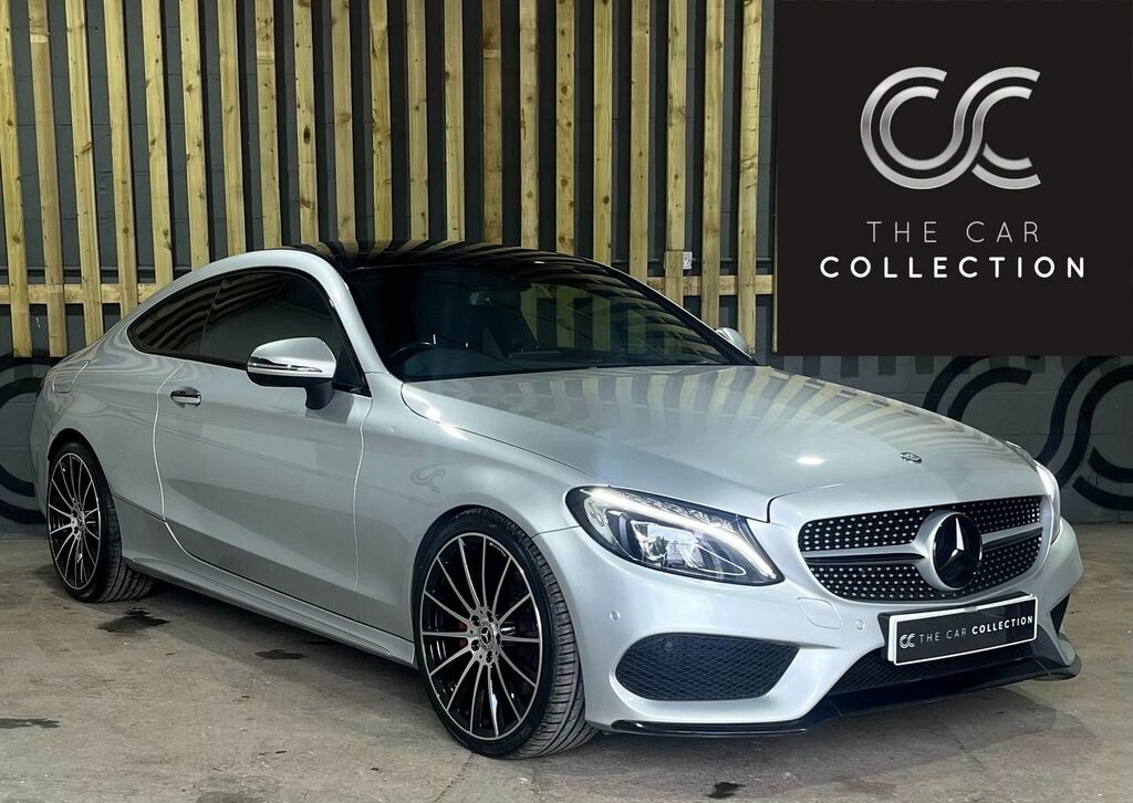 Mercedes-Benz C Class 2.1 C250d Amg Line Premium Coupe G-tr Silver