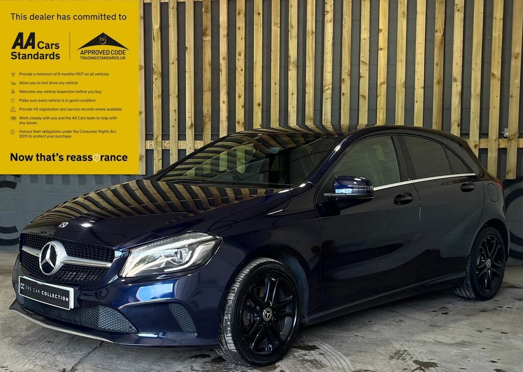 Mercedes-Benz A Class 2.1 A200d Sport Edition Plus Hatchback SN18WWZ Blue #3