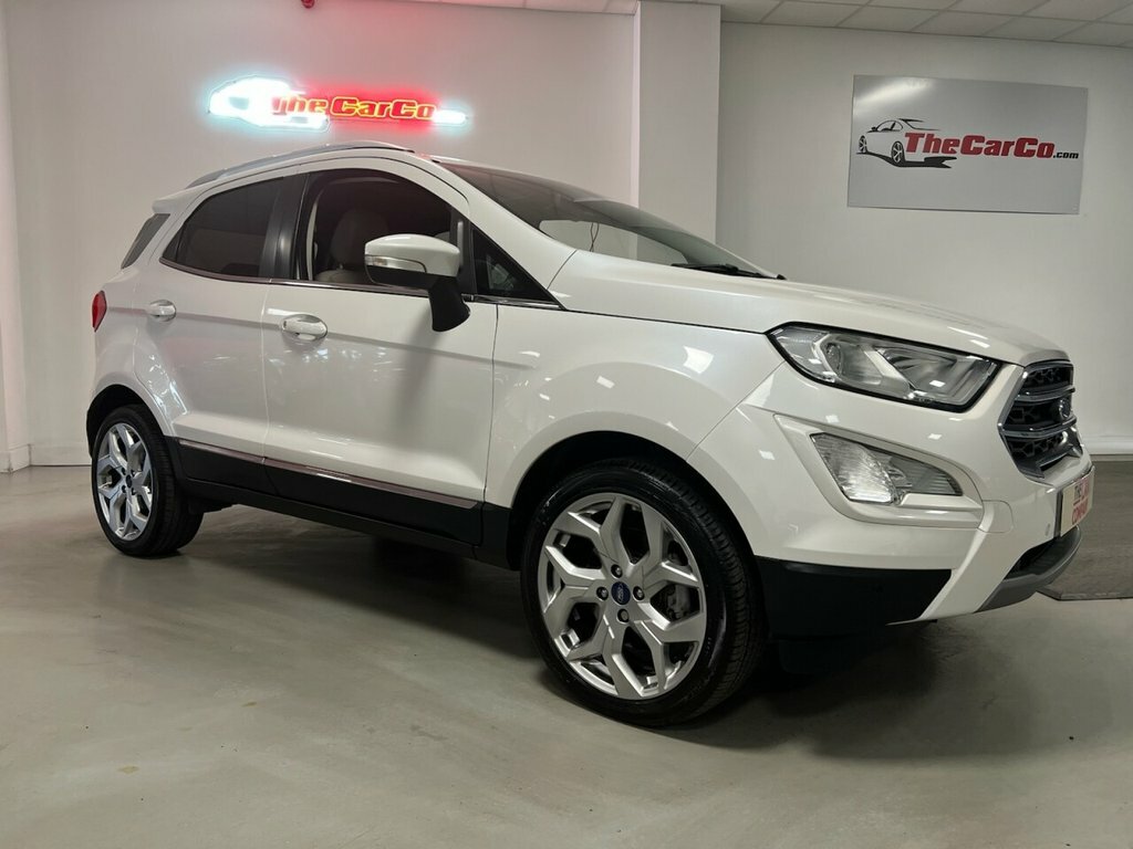 Ford Ecosport Hatchback A5JPR White #2