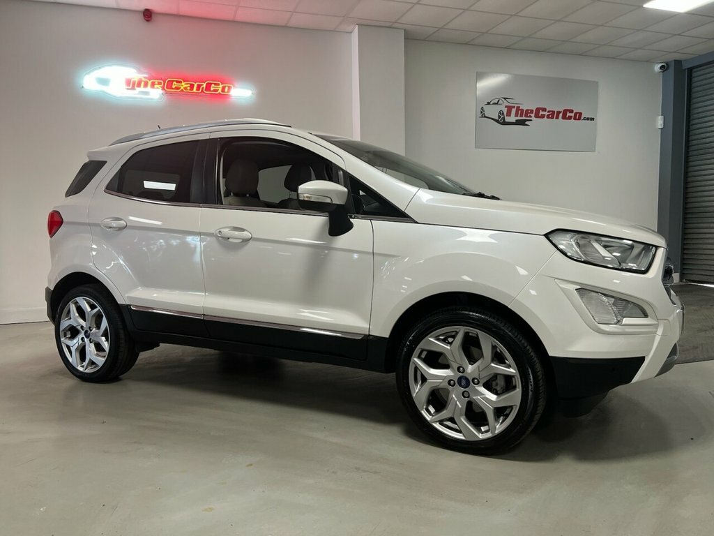 Ford Ecosport Hatchback A5JPR White #3