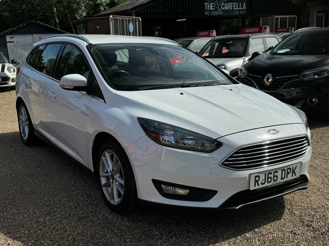 Ford Focus 1.5 Tdci Zetec Estate Euro 6 S RJ66DPK White #6