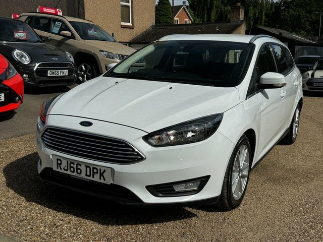 Ford Focus 1.5 Tdci Zetec Estate Euro 6 S RJ66DPK White #4