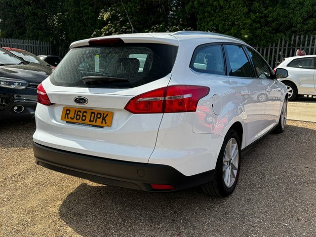 Ford Focus 1.5 Tdci Zetec Estate Euro 6 S RJ66DPK White #2