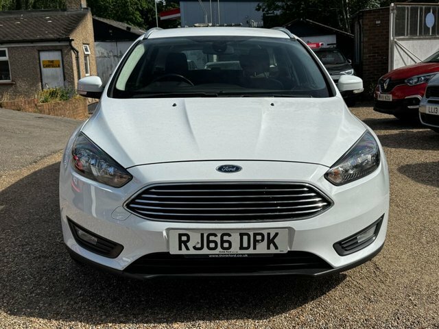Ford Focus 1.5 Tdci Zetec Estate Euro 6 S RJ66DPK White #5