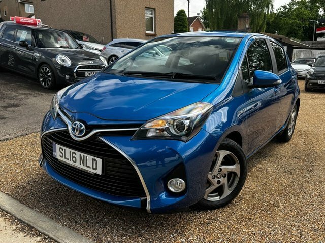 Toyota Yaris 1.5 Vvt-h Icon Hatchback Hybrid E-cvt E SL16NLD Blue #3
