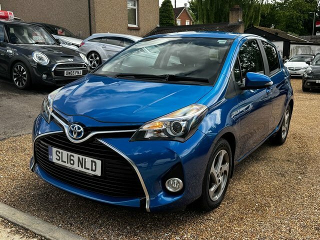 Toyota Yaris 1.5 Vvt-h Icon Hatchback Hybrid E-cvt E SL16NLD Blue #4