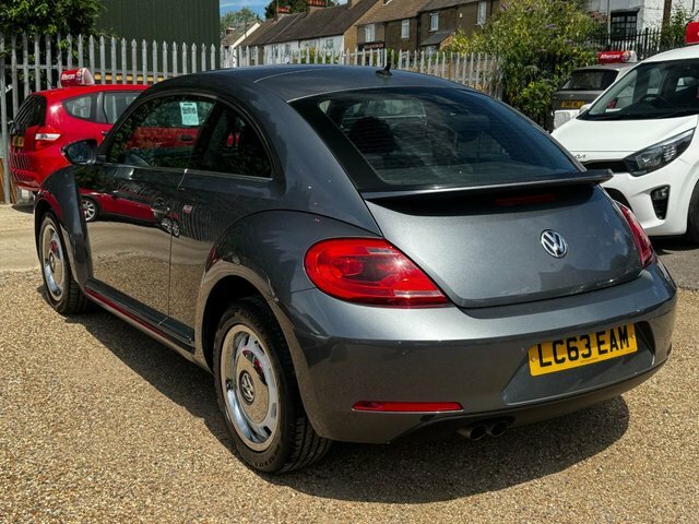 Volkswagen Beetle 1.6 Tdi Bluemotion Tech Design Cabriolet Diese Red #9