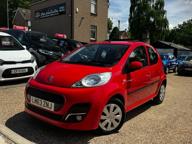 Peugeot 107 1.0 12V Active Hatchback Euro 5 Red