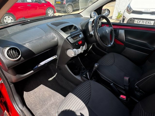 Peugeot 107 Active 68 Bhp Black #23