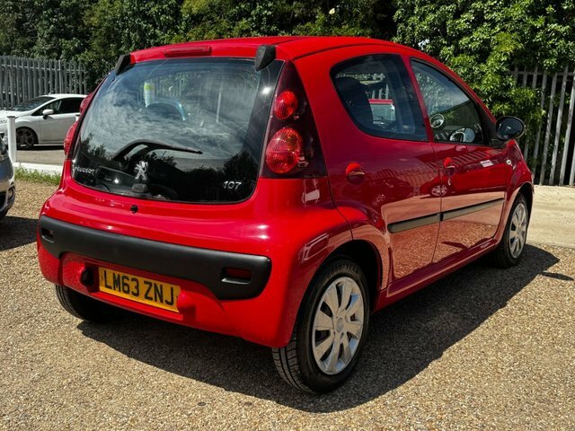 Peugeot 107 1.0 12V Active Hatchback Euro 5 Red #2