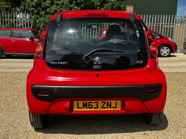 Peugeot 107 Active 68 Bhp Black #8