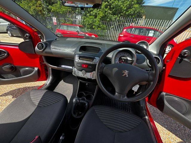 Peugeot 107 Active 68 Bhp Black #40