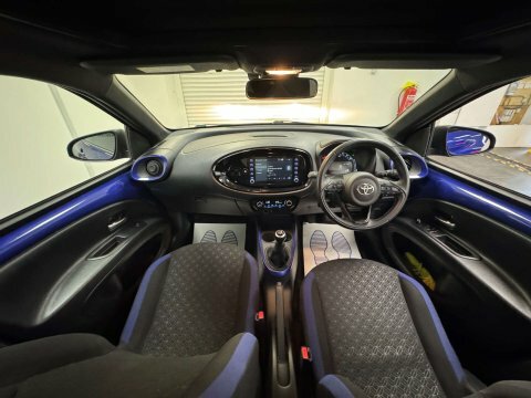 Toyota Aygo X 2023 23 1.0 NJ23MVH Blue #3