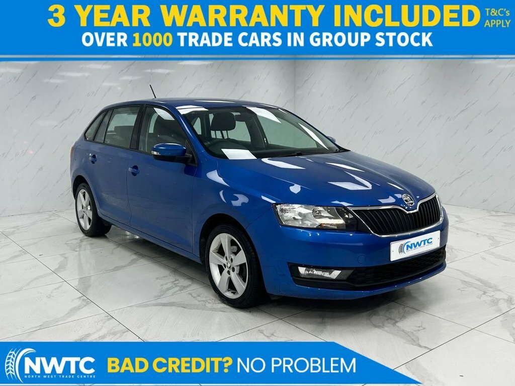 Skoda Rapid Spaceback 1L Se Tech Blue