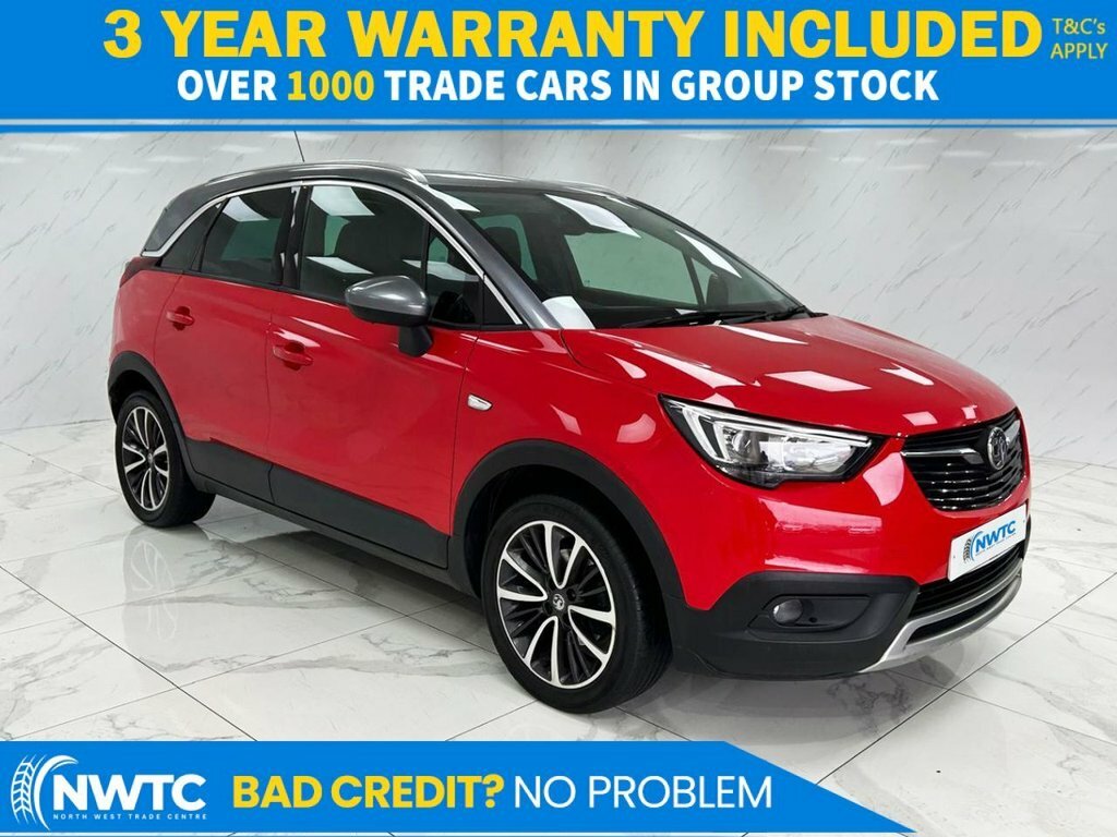 Vauxhall Crossland X 1.2L Elite Red
